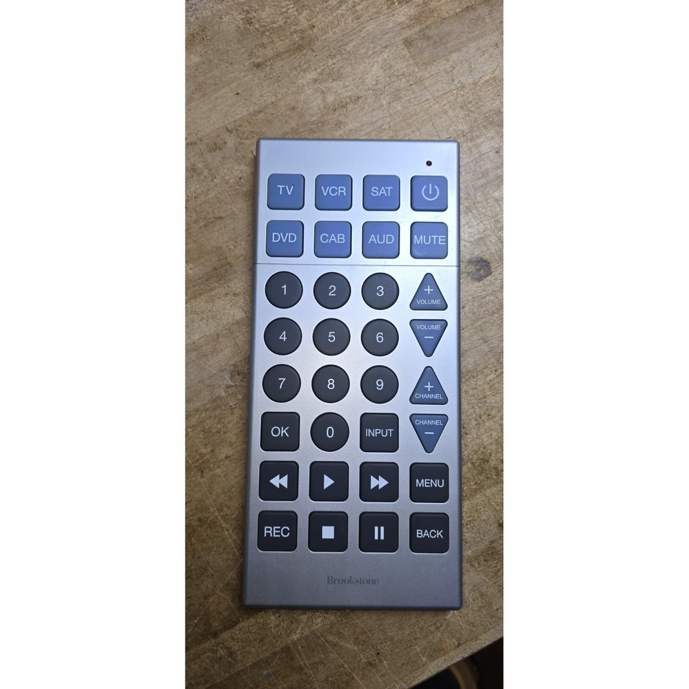 Brookstone Super-Sized TV Remote - Universal 6-in-1 Remote Control Was Tested